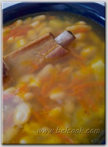 фасолевый суп