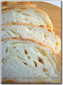 сельский хлеб на закваске с сыром